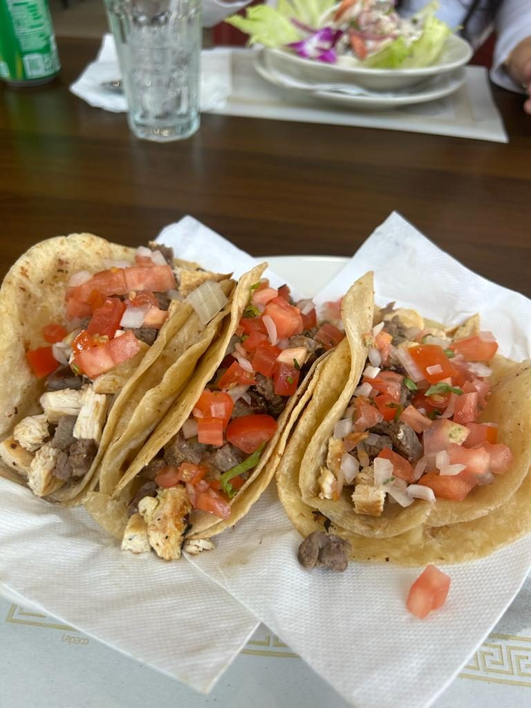 Tacos at El Cocinerito